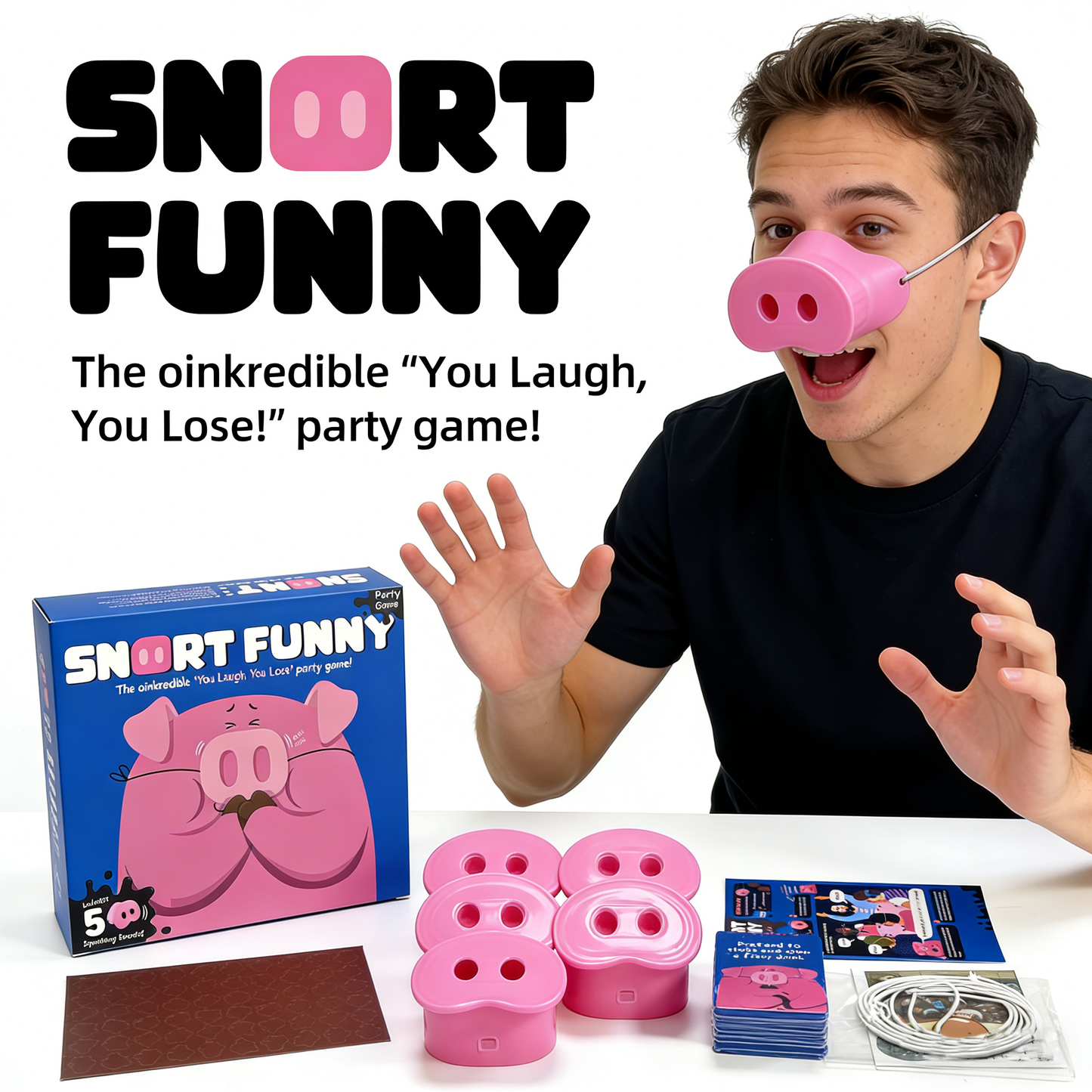 Piggy Nose Puzzle & Game Set 7 Reasons Why This Adorable Piggy Nose Puzzle Game Is Ending Screen Battles in Homes Everywhere-ZQ