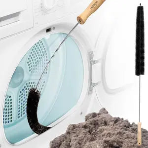 Sealegend Dryer Vent Cleaner kit Dryer Vacuum Hose Attachment with Stretch Universal Connector, Dryer Vent Cleaning Tool Vacuum Hose Lint Remover, Blue-8ZP