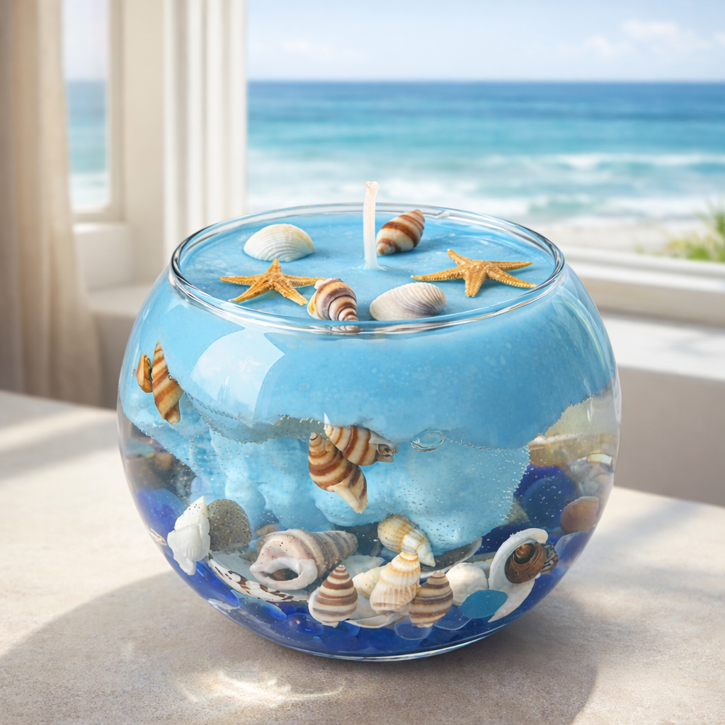 Ocean water candle-AKS
