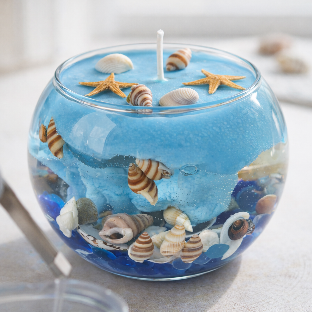 Ocean water candle-AKS