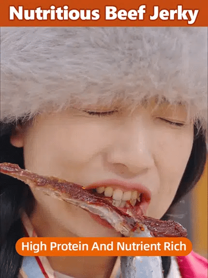 Pure Angus Beef Jerky – Healthy Snack for Work, Travel & Fitness-8WX