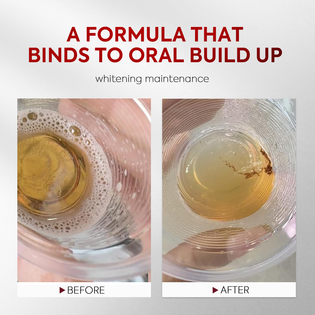 Advanced Stain-LiftingWhitening Mouthwash: VisibleDebris Removal & Fresh Breath-HS