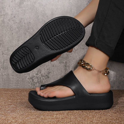 Summer toe-ring sandals for vacation, super soft, comfy for all-day standing, with amazing "squishy cushion" feel-8ZP