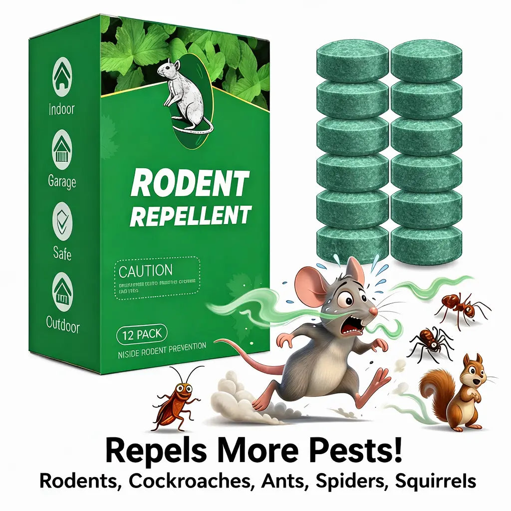 🚫🐀 12-Pack Popular Natural Rodent Repellent Balls-HS