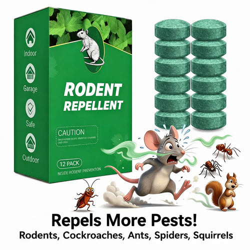 🚫🐀 12-Pack Popular Natural Rodent Repellent Balls-HS