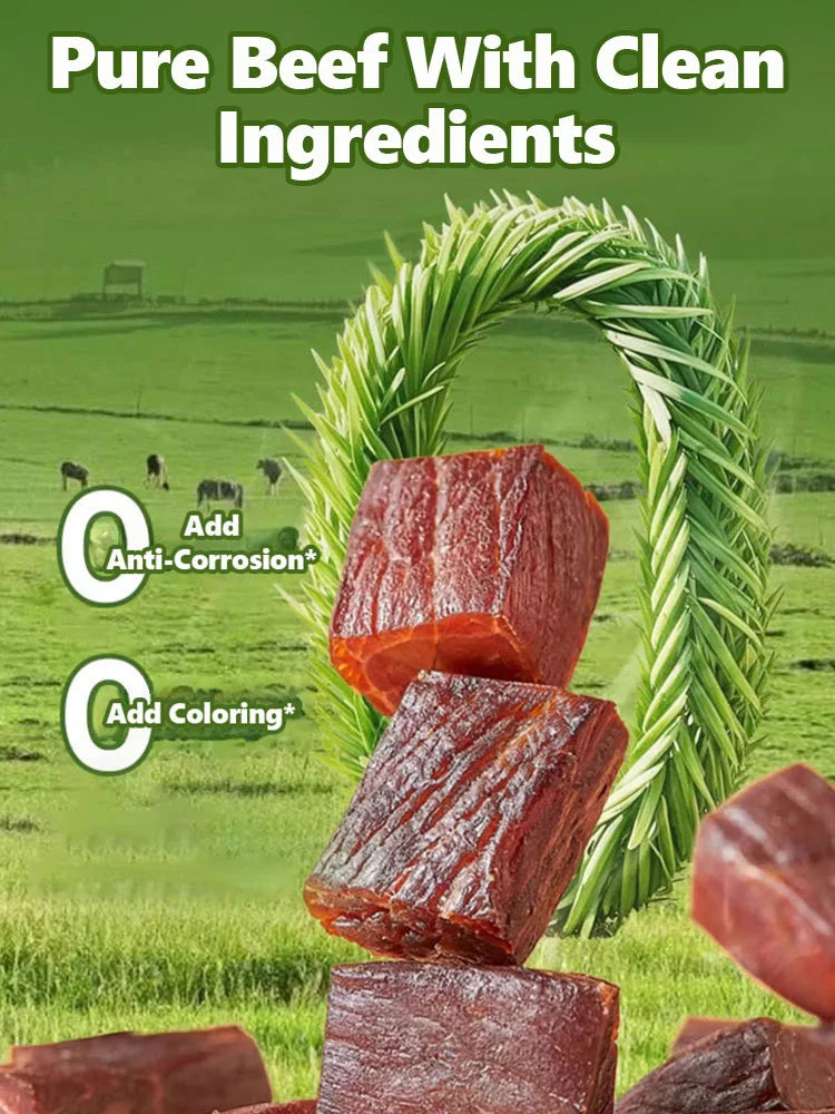 Pure Angus Beef Jerky – Healthy Snack for Work, Travel & Fitness-8WX