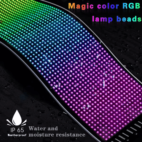 ✨Affichage numérique LED flexible 