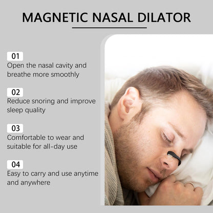 🌬️Intake Breathing Starter Kit,Our research-backed magnetic nasal dilator widens nasal passages, reduces mouth breathing, and improves your breath.Breathe better with Intake! -LIN