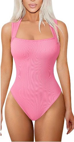 ✨Sleeveless Tummy Control Tank Tops Bodysuits - Coffee / S / ⚡Super fast delivery ⚡On Sale & Quick Ship-ZQ