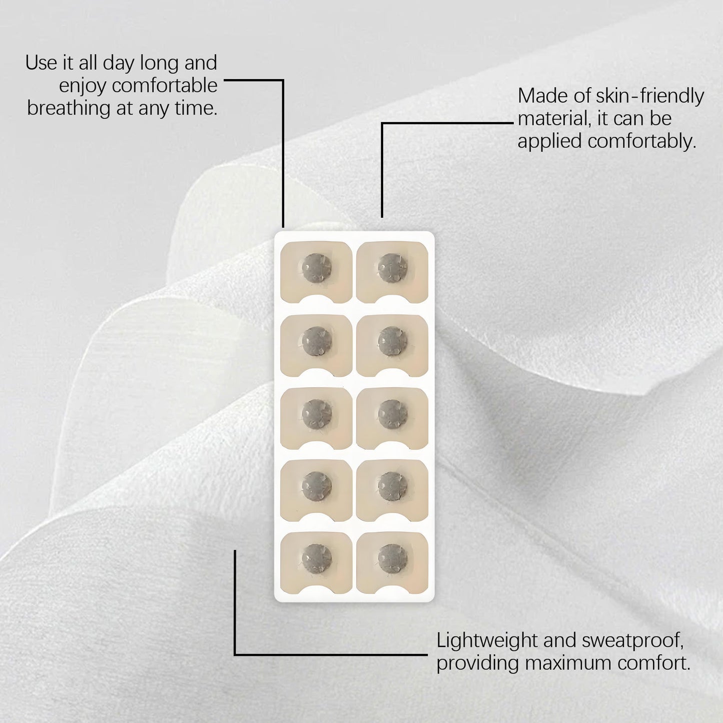 🌬️Intake Breathing Starter Kit,Our research-backed magnetic nasal dilator widens nasal passages, reduces mouth breathing, and improves your breath.Breathe better with Intake! -LIN