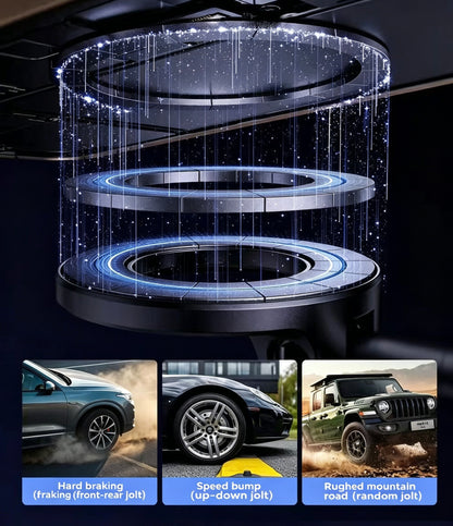 360° Adjustable Vacuum Magnetic Phone Holder, Suction Cup Phone Mount for Magsafe, Portable Cell Phone Holder for Car,Makeup/Gym/Mirror, Fit for All iphone iphone 12 and above-LIN
