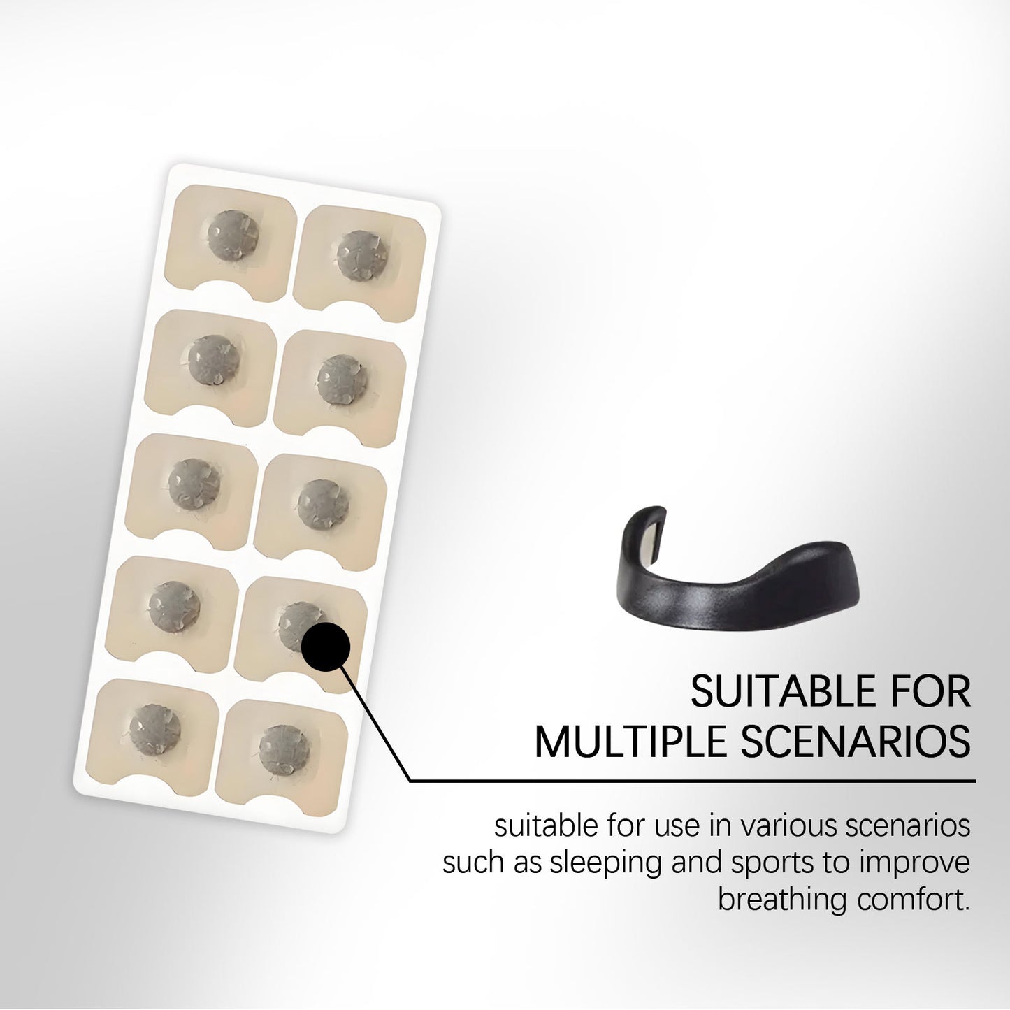 🌬️Intake Breathing Starter Kit,Our research-backed magnetic nasal dilator widens nasal passages, reduces mouth breathing, and improves your breath.Breathe better with Intake! -LIN
