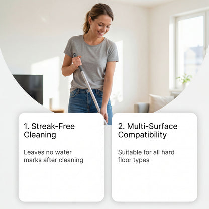 Jakehoe SOPAMI Floor Cleaning Tablets - Safe for Wood Tile Marble Quick Dry No Residue-ZQ