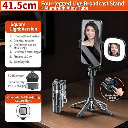 Ultra-mini Foldable Selfie Stick-ZQ