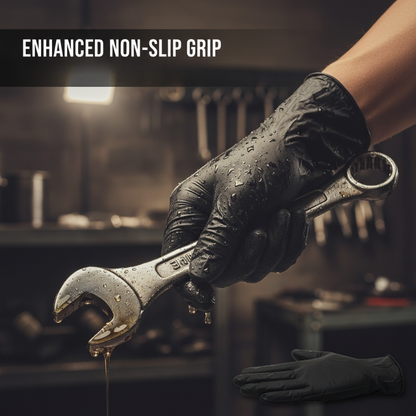 ⚡Today's Flash Sale 50% off🎁MultiGuard™ Nitrile Pro Gloves – Heavy Duty, Slip & Stain Resistant, Scratch Resistant