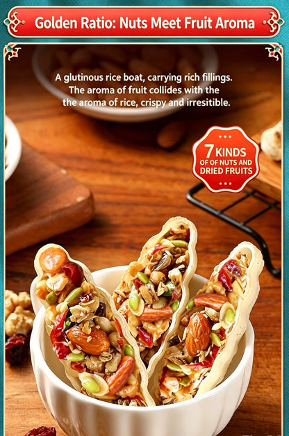 💖🎁Australian Nut Boat Cookies🎁💖, Mixed Nuts Filled Crispy Pastry, Popular Snack-LIN