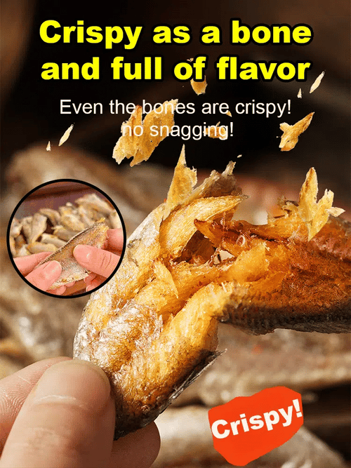 High-protein ready-to-eat deep-sea fish crisps-Paul