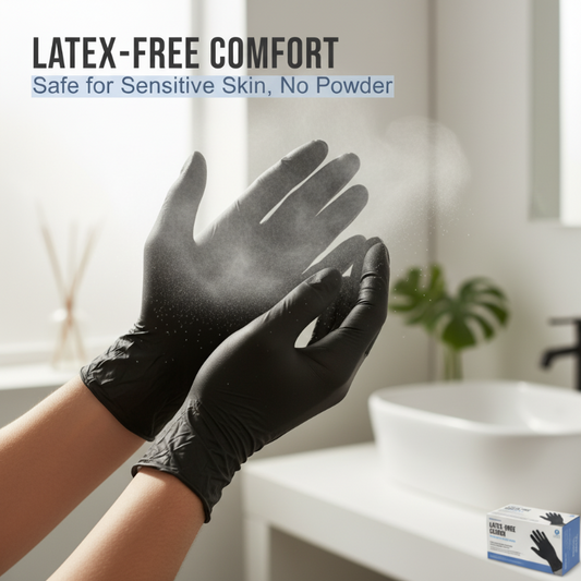 ⚡Today's Flash Sale 50% off🎁MultiGuard™ Nitrile Pro Gloves – Heavy Duty, Slip & Stain Resistant, Scratch Resistant