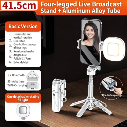 Ultra-mini Foldable Selfie Stick-ZQ