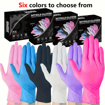 ⚡Today's Flash Sale 50% off🎁MultiGuard™ Nitrile Pro Gloves – Heavy Duty, Slip & Stain Resistant, Scratch Resistant