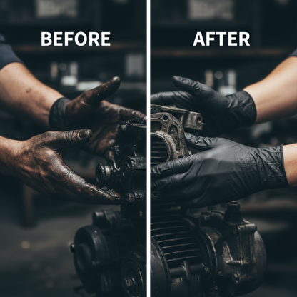 ⚡Today's Flash Sale 50% off🎁MultiGuard™ Nitrile Pro Gloves – Heavy Duty, Slip & Stain Resistant, Scratch Resistant