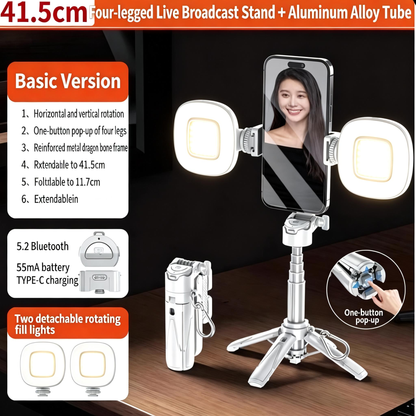 Ultra-mini Foldable Selfie Stick-ZQ