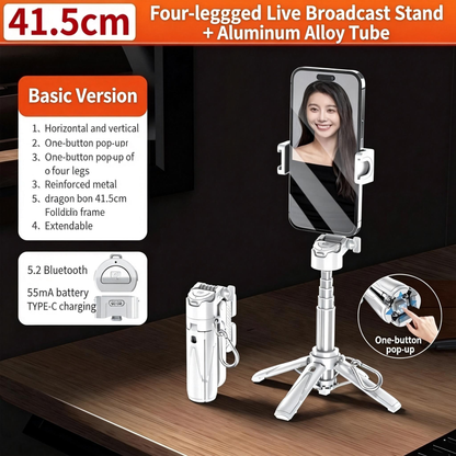 Ultra-mini Foldable Selfie Stick-ZQ