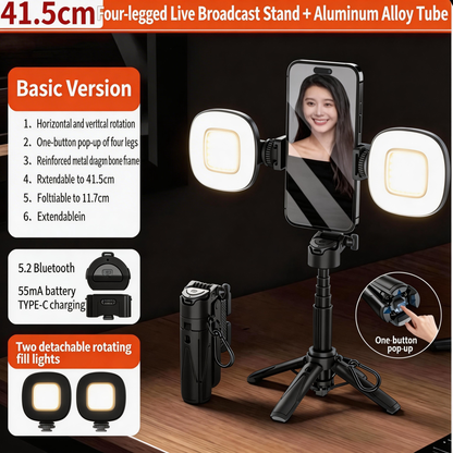 Ultra-mini Foldable Selfie Stick-ZQ