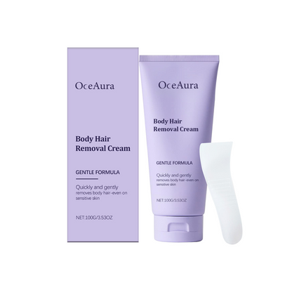 OceAura Body Hair Removal Cream, Gentle Body Hair Removal Hand Hair Leg Hair Cleansing Hair Removal Cream For Men And Women-HS