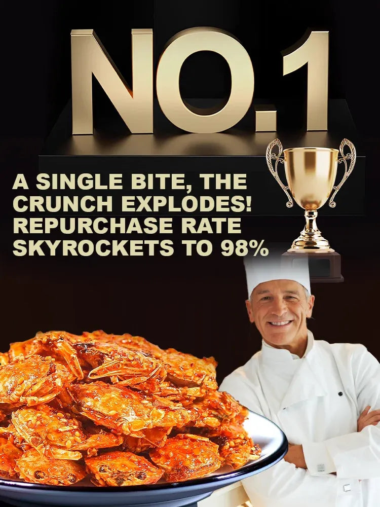 Alaskan Snow Crab Crisps – Ready-to-Eat High-Protein Seafood Snack-8WX