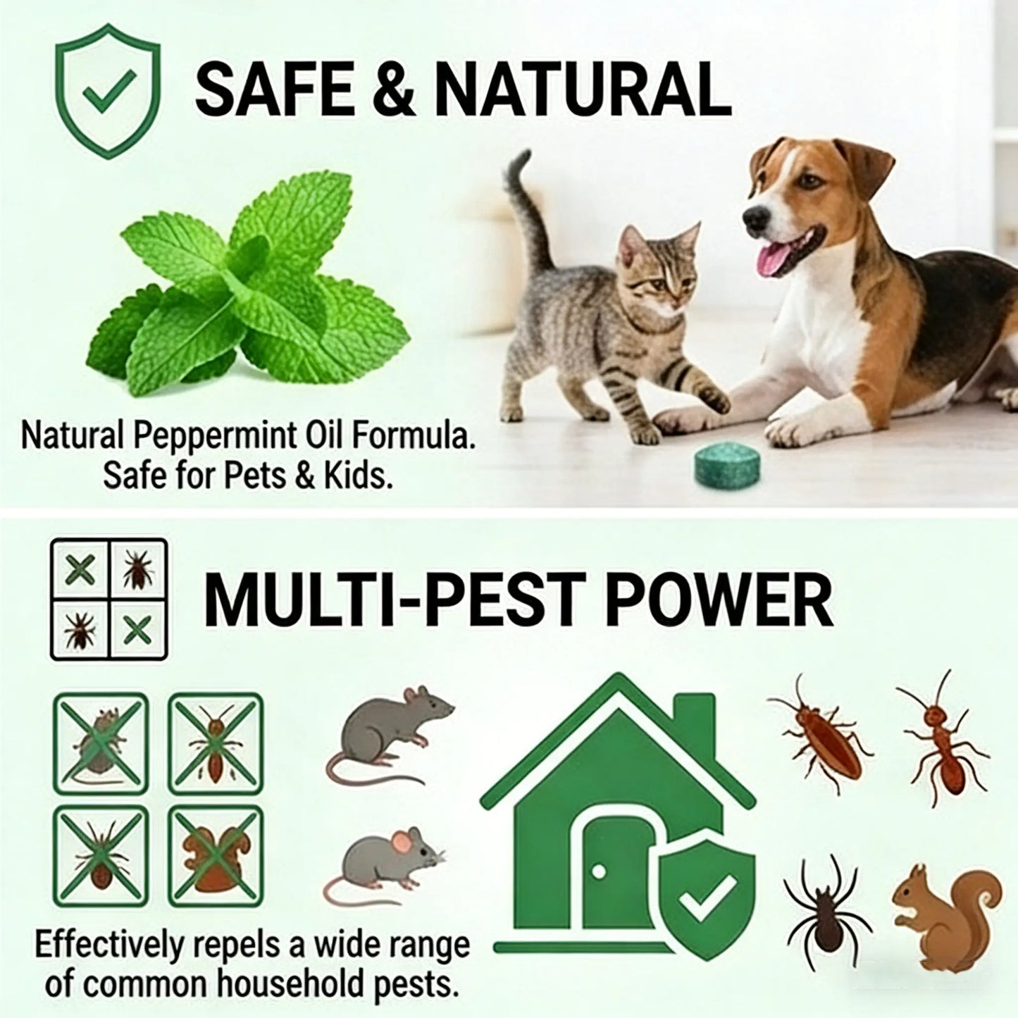 🚫🐀 12-Pack Popular Natural Rodent Repellent Balls-HS
