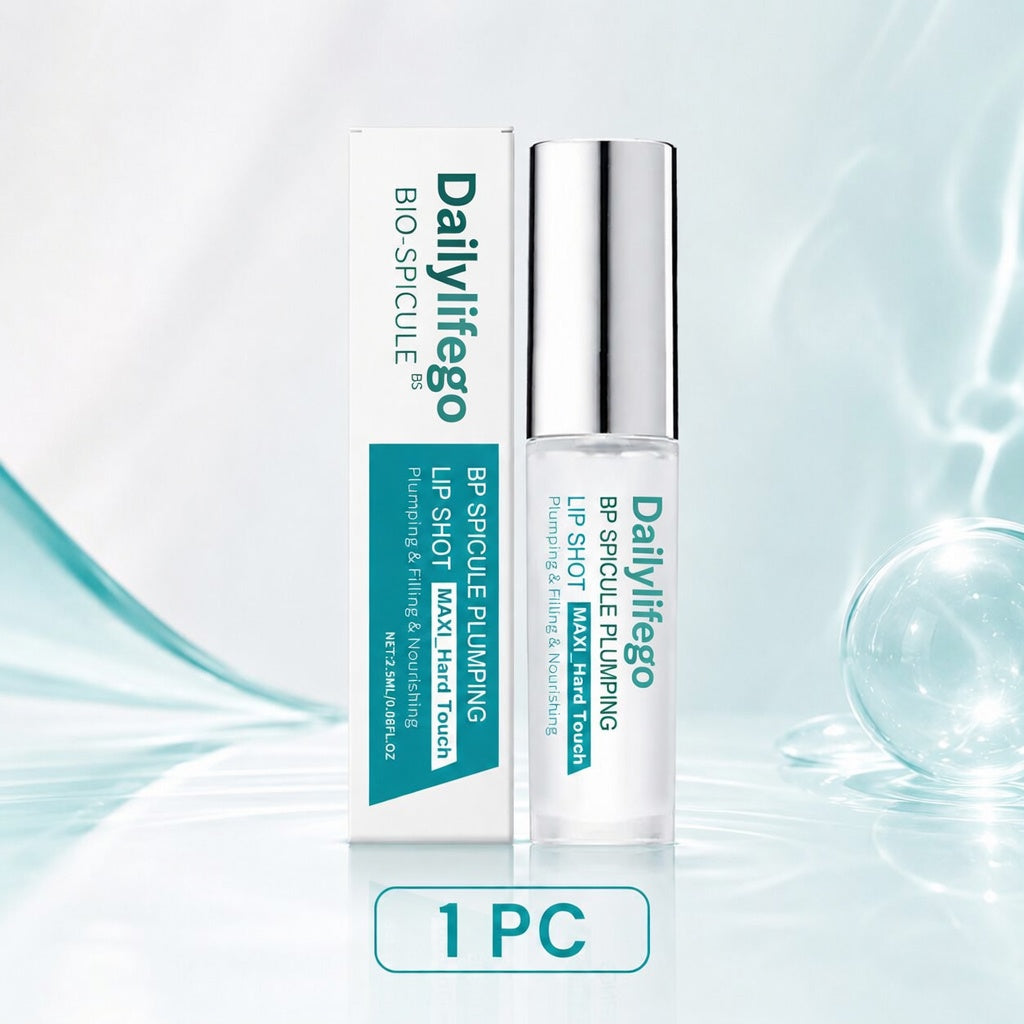 💋Bio-Spicule Lip Plumping Shot-Instant Volume Look • Glass Glow Finish • Nourishing Lip Care-HS