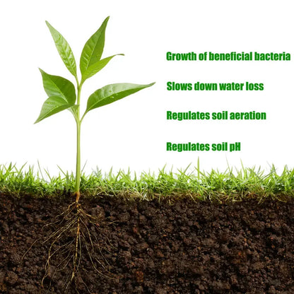 Viresta Soil Rejuvenator, Concentrated Humic Acid Formula for Lawns and Horticultural Plants, Produces 266 Gallons of Fertilizer Lawn and Horticultural Soil Conditioner—Plant Nutrient, Concentrated Humic Acid-8WX