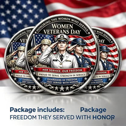 🔥Last Day 50% OFF🔥Women Veterans Day Commemorative Coin-LIN