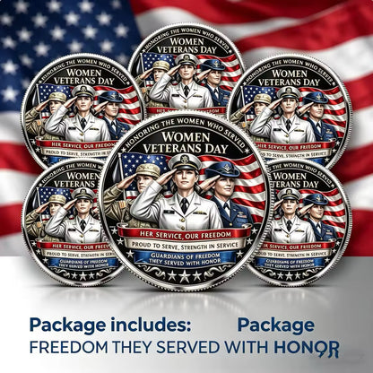 🔥Last Day 50% OFF🔥Women Veterans Day Commemorative Coin-LIN