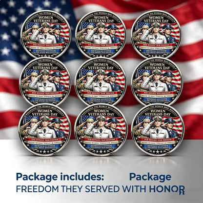 🔥Last Day 50% OFF🔥Women Veterans Day Commemorative Coin-LIN