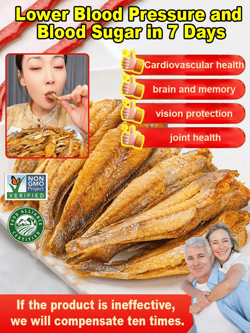 Crispy Deep-Sea Fish Snack High-Protein • Oven-Baked • Ready to Eat-8WX