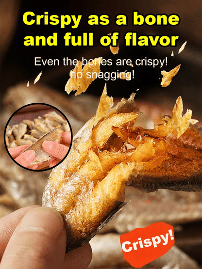 Crispy Deep-Sea Fish Snack High-Protein • Oven-Baked • Ready to Eat-8WX