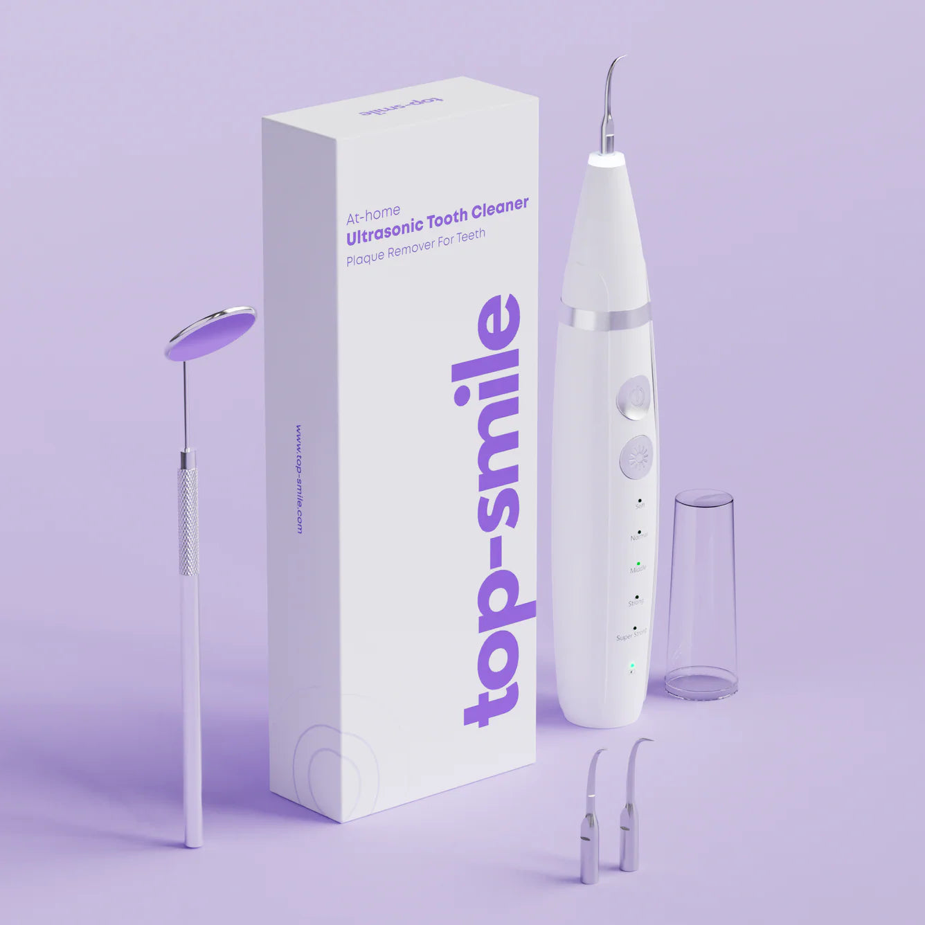 Ultrasonic Plaque & Tartar Remover for Teeth with Water Spray – Rechargeable Dental Scaler with LED Light, 5 Adjustable Modes, Cordless Electric Tooth Cleaner Kit for Calculus Removal & Oral Hygiene-AJZ