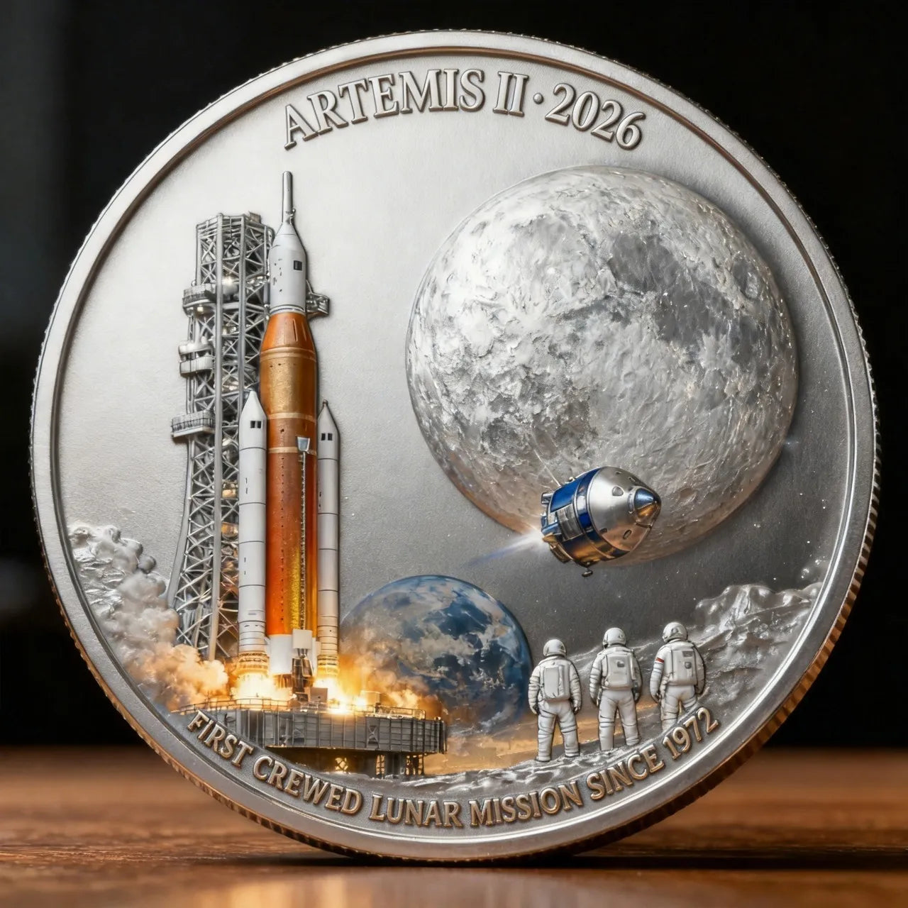 🚀Flash Sale 60% OFF 🌕 Artemis II Lunar Mission Commemorative Coin-HS