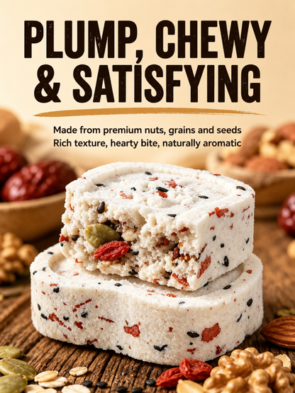 💖Handmade Red Date Poria Bazhen Cake🎁, Natural Whole-Grain Healthy Guilt-Free Treat-TI