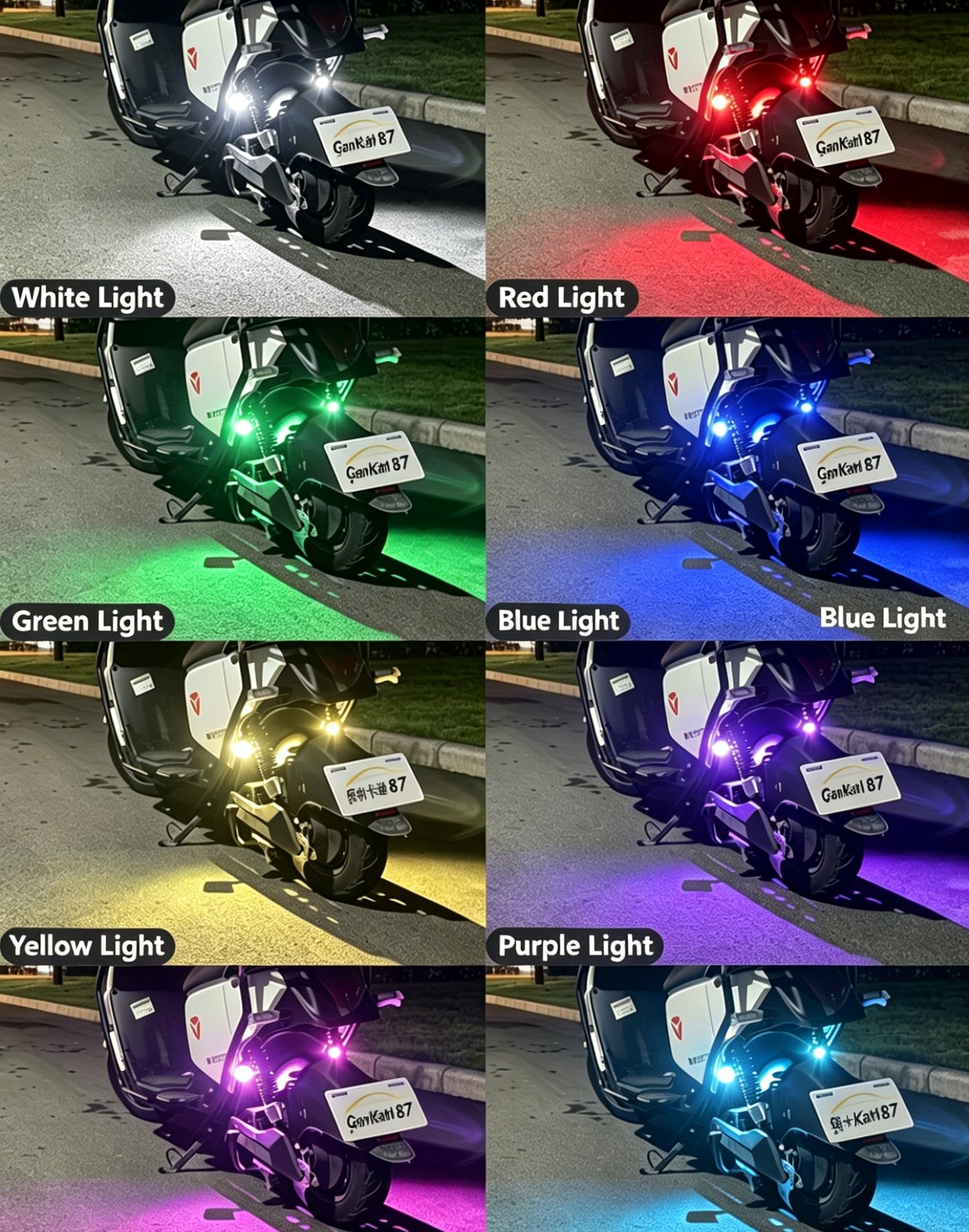 【🔥2026 Upgraded🔥】RGB LED Car Interior Light Kit, 6/12PCS Footwell Mood Ambient Lighting, Auto Decor Accessories-LIN