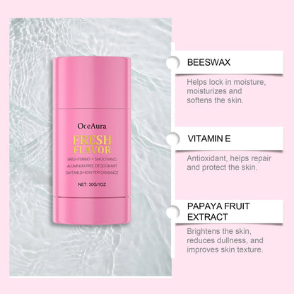 Underarm Cleaning & Deodorizing Stick Long-Lasting Fresh Underarm Cleaning Stick | Gentle Odor Control & Refreshing Care-AJZ