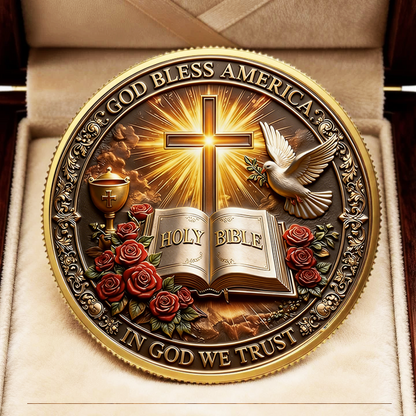 🏆LAST DAY 60% OFF - ✝️ Faith & Freedom Anniversary Coin-LIN