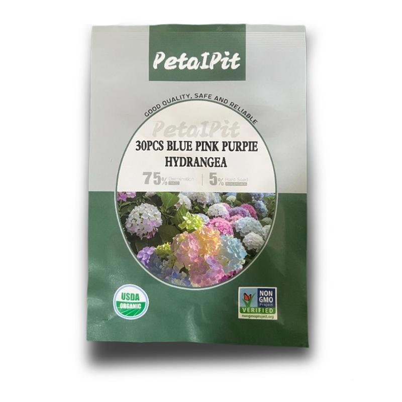 Colorful Hydrangea Bush - Vibrant Multi-Color Blooms for Garden & Patio | Hardy Perennial Flower Plant-AJZ