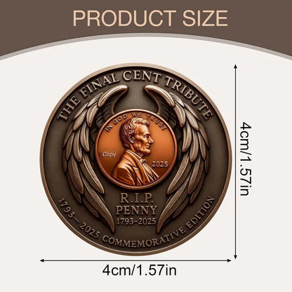 Historical Commemorative Coin, Final Tribute 1909 Last Minute Collectible Token, Usa Souvenir Gift for Collectors & Friends-8WX