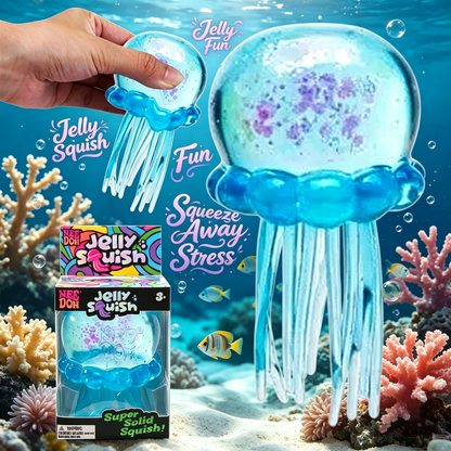 Soft gel-filled sensory squeezing toys, elastic and stretchable soft balls, Great for desk, travel, and gifting-8ZP
