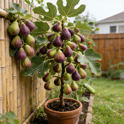 🏆 New Harvest🌿Brown Turkey Fig Seeds –High Yield & Easy to Grow (Container Friendly & 99% Germination)-LIN