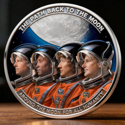🚀Flash Sale 60% OFF 🌕 Artemis II Lunar Mission Commemorative Coin-HS