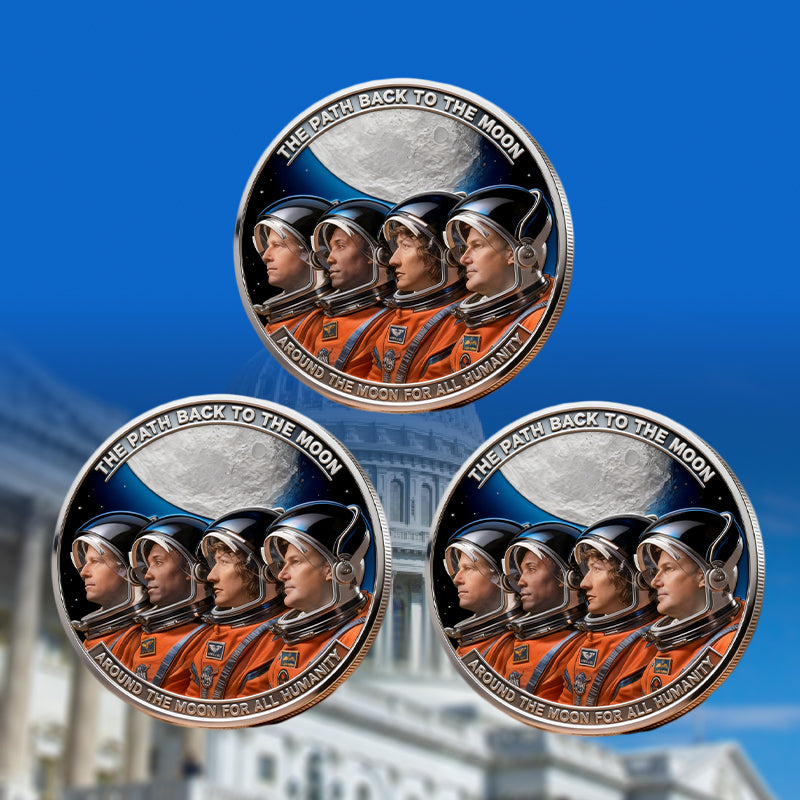 🚀Flash Sale 60% OFF 🌕 Artemis II Lunar Mission Commemorative Coin-HS